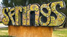 1) Yellow Springs - Springs Sign