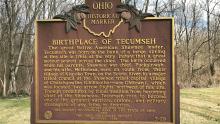 Tecumseh Birthplace Marker 